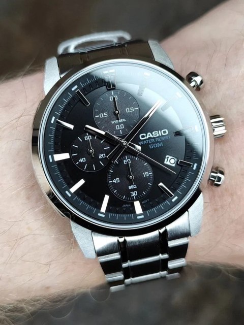 Zegarek Męski Casio MTP-E510D-1A1 + BOX Zegarek Męski Casio MTP-E510D-1A1 + BOX