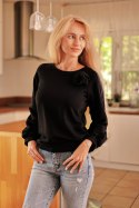 Bluza Damska Model Similan Black - Mirale - s Bluza Damska Model Similan Black - Mirale - s