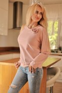 Bluza Damska Model Similan Pink - Mirale - XXL Bluza Damska Model Similan Pink - Mirale - XXL