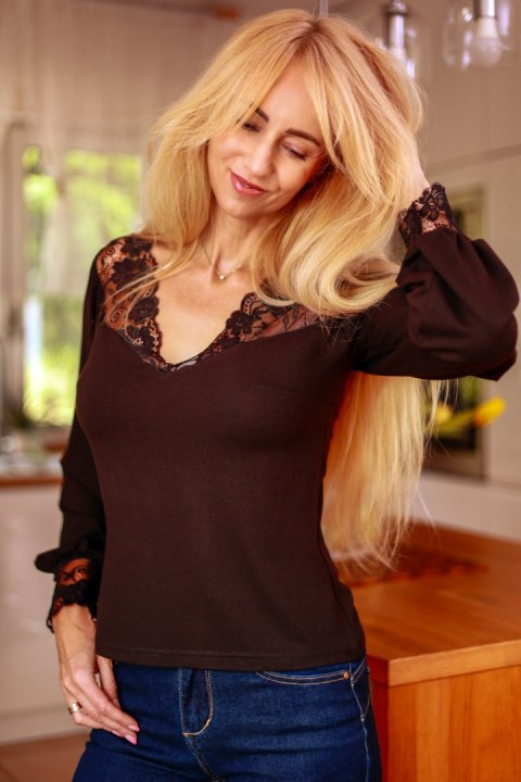 Bluzka Model Laila Black - Mirale - XXL Bluzka Model Laila Black - Mirale - XXL