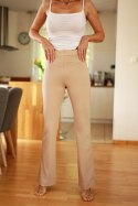 Spodnie Damskie Model Cara Beige - Mirale - L Spodnie Damskie Model Cara Beige - Mirale - L