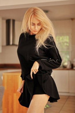 Spodnie Spódnicospodnie Model Nai Black - Mirale - M