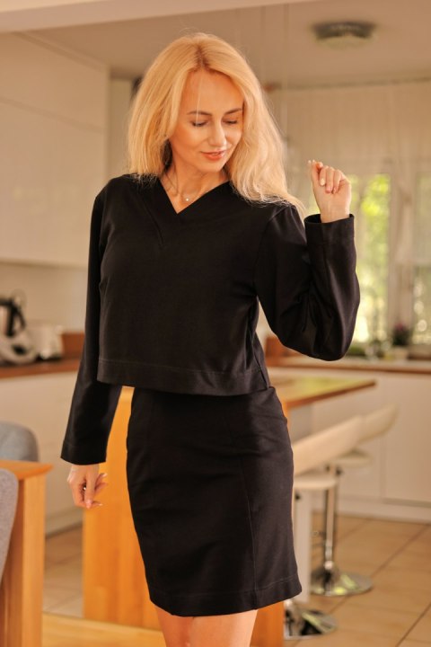 Sukienka Komplet Model Dallas Black - Mirale - s Sukienka Komplet Model Dallas Black - Mirale - s