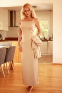 Sukienka Komplet Model Irving Beige - Mirale - L Sukienka Komplet Model Irving Beige - Mirale - L