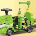 Jeździk 2w1 dinozaur + 4 autka rozkładany parking dźwig dźwięk ZH918 Jeździk 2w1 dinozaur + 4 autka rozkładany parking dźwig dźwięk ZH918