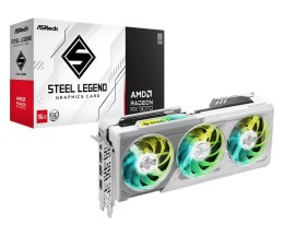 Karta graficzna ASROCK Radeon RX 9070 Steel Legend 16 GB (RX9070 SL 16GO)
