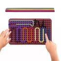 Sensoryczna tablica aktywności dwustronna silikonowa Montessori 1703C Sensoryczna tablica aktywności dwustronna silikonowa Montessori 1703C