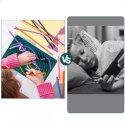 Sensoryczna tablica aktywności dwustronna silikonowa Montessori 1703C Sensoryczna tablica aktywności dwustronna silikonowa Montessori 1703C