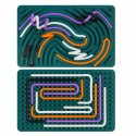 Sensoryczna tablica aktywności dwustronna silikonowa Montessori 1703N Sensoryczna tablica aktywności dwustronna silikonowa Montessori 1703N