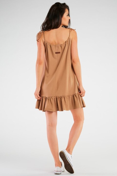 Sukienka Model M251 Beige - Infinite You - S/M Sukienka Model M251 Beige - Infinite You - S/M