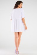 Sukienka Model M258 White - Infinite You - S/M Sukienka Model M258 White - Infinite You - S/M