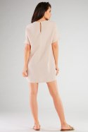 Sukienka Model M259 Beige - Infinite You - S/M Sukienka Model M259 Beige - Infinite You - S/M