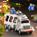 Zestaw laweta autka ambulans straż tir policja dźwięk światło SX600-21A Zestaw laweta autka ambulans straż tir policja dźwięk światło SX600-21A