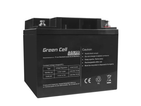 Akumulator GREEN CELL AGM23 Akumulator GREEN CELL AGM23