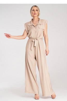 Kombinezon Model M1176 Beige - Figl - uniwersalny