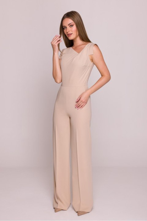Kombinezon Model S407 Beige - Stylove - M Kombinezon Model S407 Beige - Stylove - M
