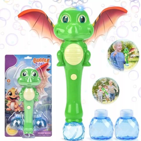 Różdżka dinozaur do baniek mydlanych bańki światło MY213Y-2 Różdżka dinozaur do baniek mydlanych bańki światło MY213Y-2