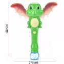 Różdżka dinozaur do baniek mydlanych bańki światło MY213Y-2 Różdżka dinozaur do baniek mydlanych bańki światło MY213Y-2