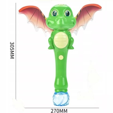 Różdżka dinozaur do baniek mydlanych bańki światło MY213Y-2 Różdżka dinozaur do baniek mydlanych bańki światło MY213Y-2