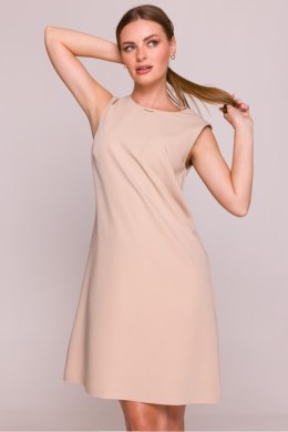 Sukienka Model S408 Beige - Stylove - L