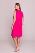 Sukienka Model S408 Pink - Stylove - L Sukienka Model S408 Pink - Stylove - L