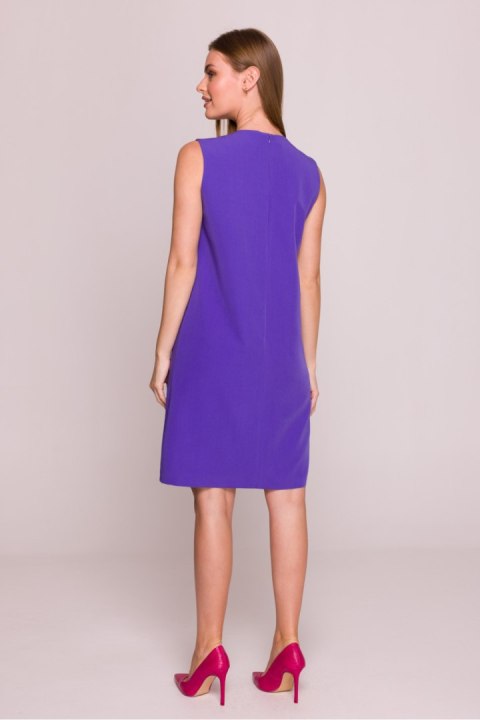 Sukienka Model S408 Violet - Stylove - XXL Sukienka Model S408 Violet - Stylove - XXL