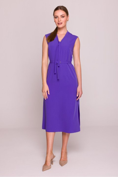 Sukienka Model S410 Violet - Stylove - XXL Sukienka Model S410 Violet - Stylove - XXL