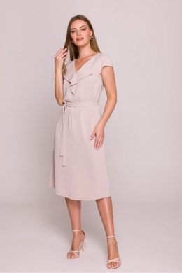 Sukienka Model S411 Beige - Stylove - L