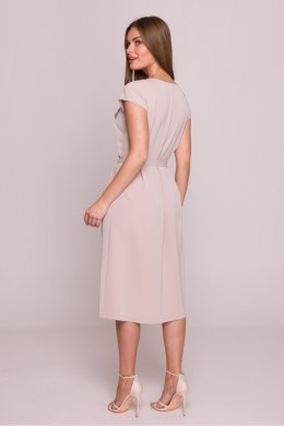 Sukienka Model S411 Beige - Stylove - L