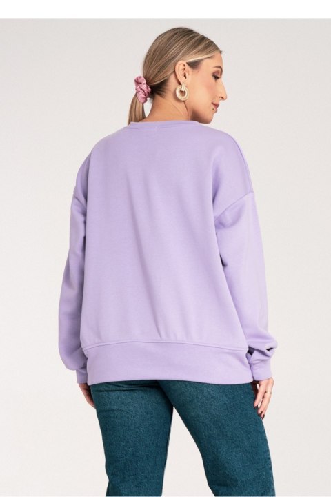 Bluza Damska Model M1152 Violet - Figl - S/M Bluza Damska Model M1152 Violet - Figl - S/M