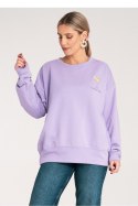 Bluza Damska Model M1152 Violet - Figl - S/M Bluza Damska Model M1152 Violet - Figl - S/M