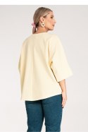 Bluzka Model M1118 Yellow - Figl - uniwersalny