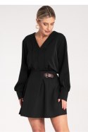 Bluzka Model M1135 Black - Figl - S/M Bluzka Model M1135 Black - Figl - S/M