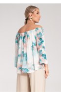 Bluzka Model M1142 Turkus - Figl - S/M