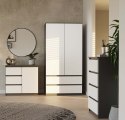 Komoda Malwa 1D3S ANTRACYT / BIAŁY Komoda Malwa 1D3S ANTRACYT / BIAŁY