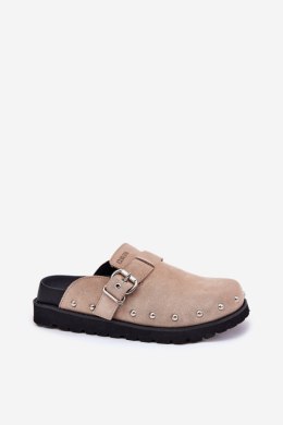 Sandał Klapki Model Big Star RR274A376 Beige - Step in style - 36