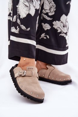 Sandał Klapki Model Big Star RR274A376 Beige - Step in style - 41