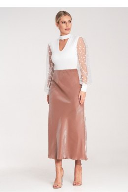 Spódnica Model M1084 Beige - Figl - S/M