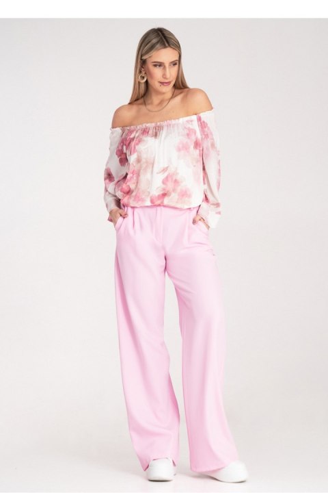 Spodnie Damskie Model M1129 Pink - Figl - S/M