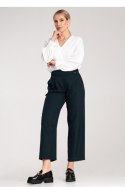 Spodnie Damskie Model M1132 Navy - Figl - S/M Spodnie Damskie Model M1132 Navy - Figl - S/M