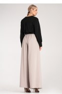 Spodnie Damskie Model M1134 Beige - Figl - S/M Spodnie Damskie Model M1134 Beige - Figl - S/M