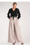 Spodnie Damskie Model M1134 Beige - Figl - S/M Spodnie Damskie Model M1134 Beige - Figl - S/M
