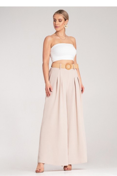 Spodnie Damskie Model M1160 Beige - Figl - uniwersalny