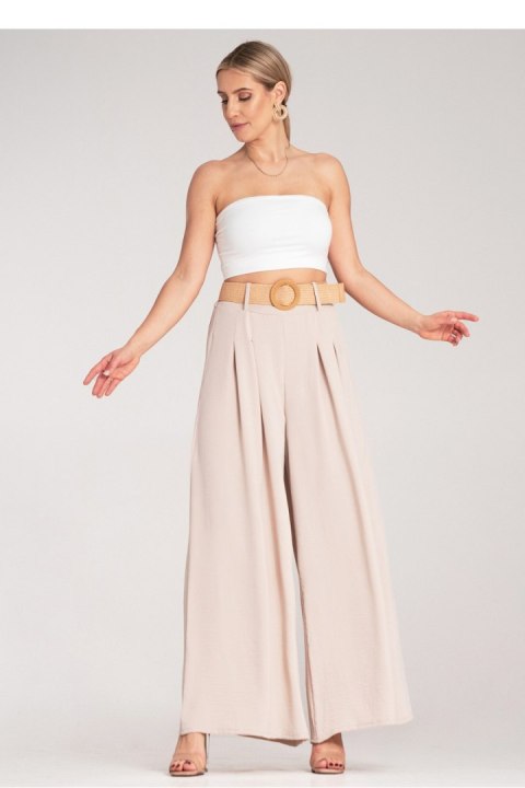 Spodnie Damskie Model M1160 Beige - Figl - uniwersalny