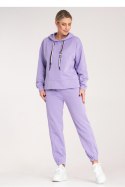 Spodnie Dres Model M1126 Violet - Figl - S/M Spodnie Dres Model M1126 Violet - Figl - S/M
