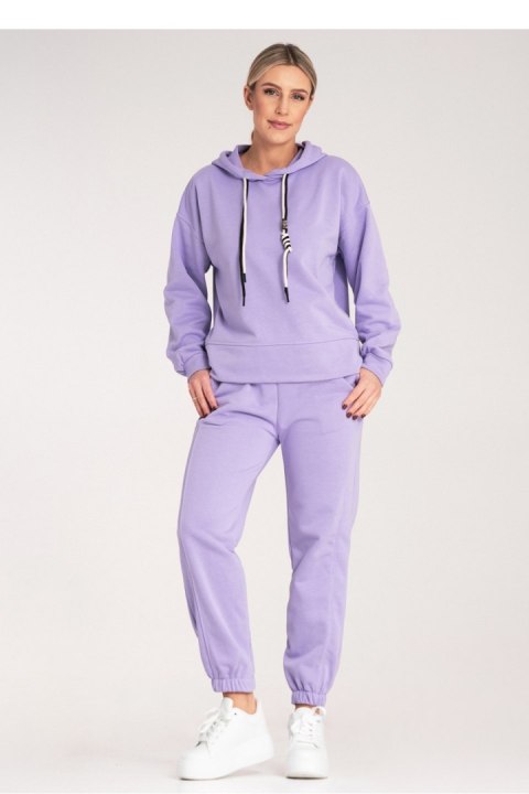 Spodnie Dres Model M1126 Violet - Figl - S/M Spodnie Dres Model M1126 Violet - Figl - S/M