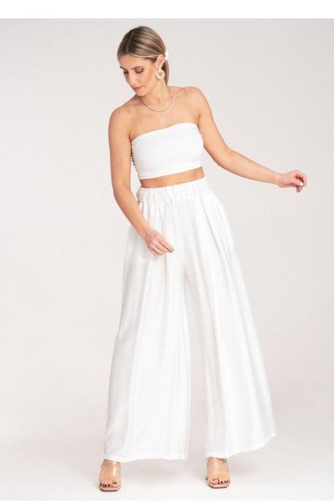 Spodnie Damskie Model M1158 White - Figl - uniwersalny