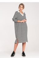 Sukienka Model M1098 Black/White - Figl - uniwersalny
