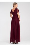 Sukienka Model M1103 Bordo - Figl - S/M Sukienka Model M1103 Bordo - Figl - S/M