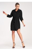 Sukienka Model M1131 Black - Figl - S/M Sukienka Model M1131 Black - Figl - S/M
